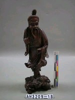 藏品(木雕漁翁)的圖片